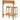 Set mobilier bar de balcon, 3 piese, lemn masiv de acacia
