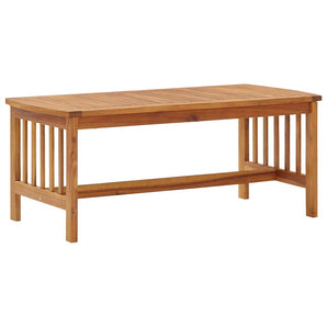 Masă de cafea, 102 x 50 x 43 cm, lemn masiv de acacia