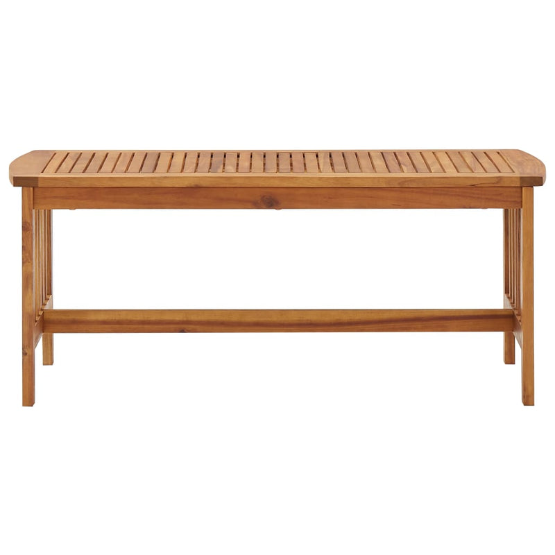 Masă de cafea, 102 x 50 x 43 cm, lemn masiv de acacia