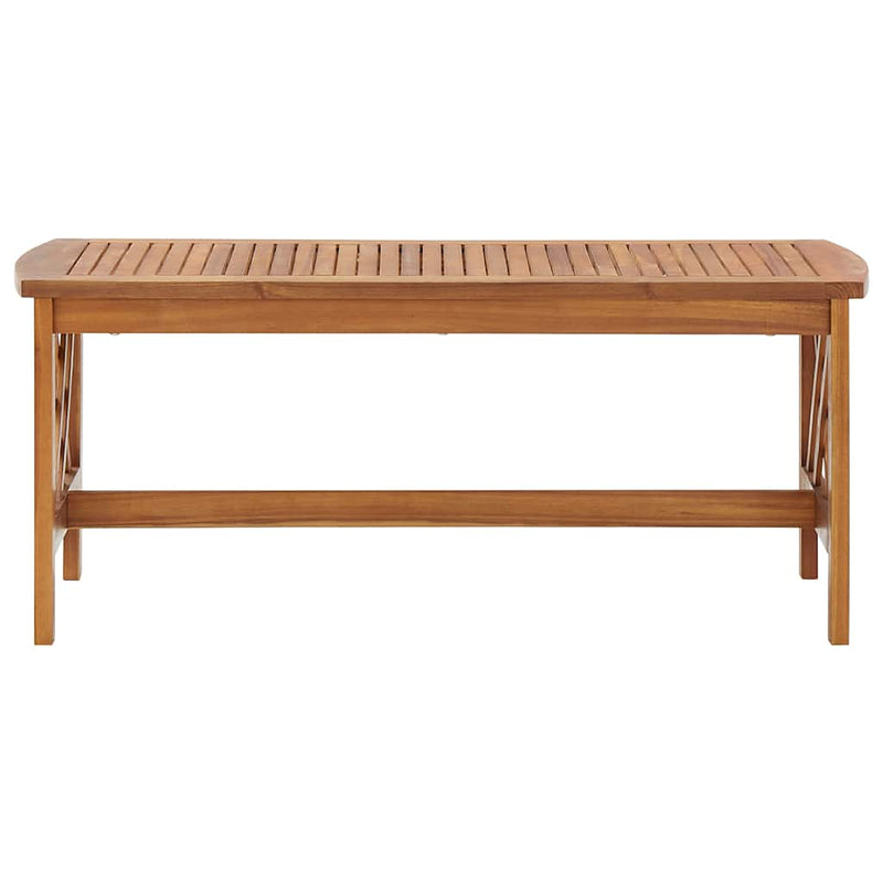 Masă de cafea, 102 x 50 x 43 cm, lemn masiv de acacia