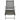 Set mobilier de grădină, 3 piese, argintiu, textilenă&aluminiu