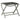 Set mobilier de grădină, 3 piese, argintiu, textilenă&aluminiu