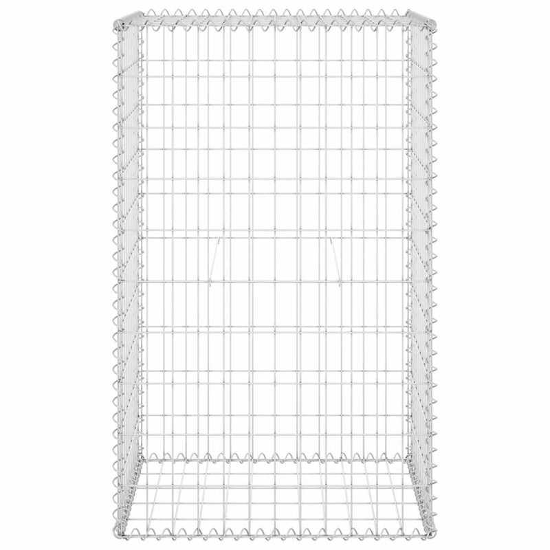Perete gabion cu capace, 60 x 50 x 100 cm, oțel galvanizat
