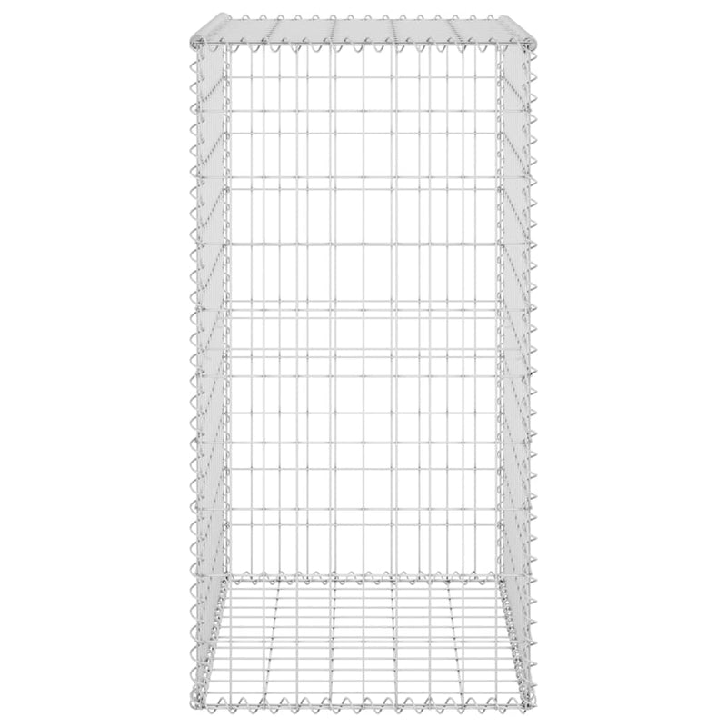 Perete gabion cu capace, 60 x 50 x 100 cm, oțel galvanizat