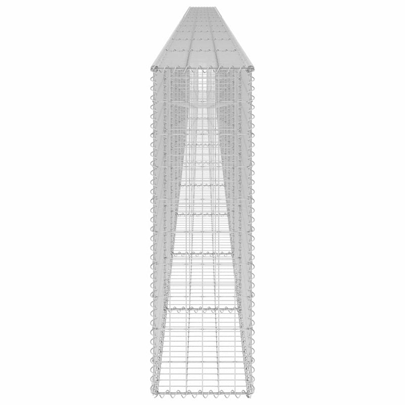 Perete gabion cu capace, 900 x 30 x 100 cm, oțel galvanizat