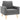Set de canapele, 2 piese, gri deschis, material textil
