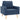 Set de canapele, 2 piese, albastru, material textil