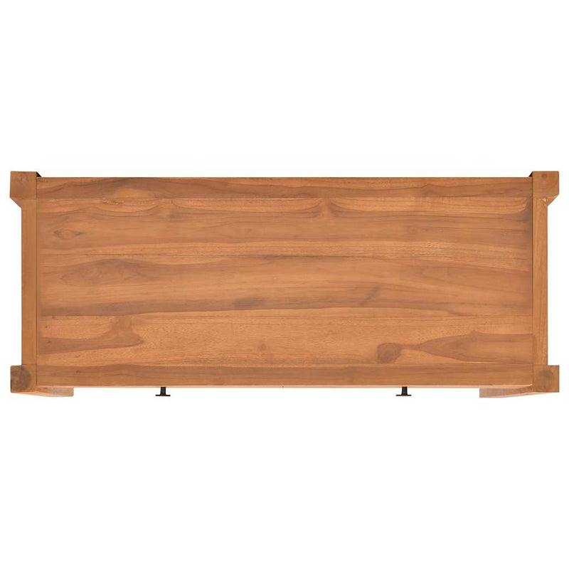 Comodă TV, 100x40x45 cm, lemn de tec