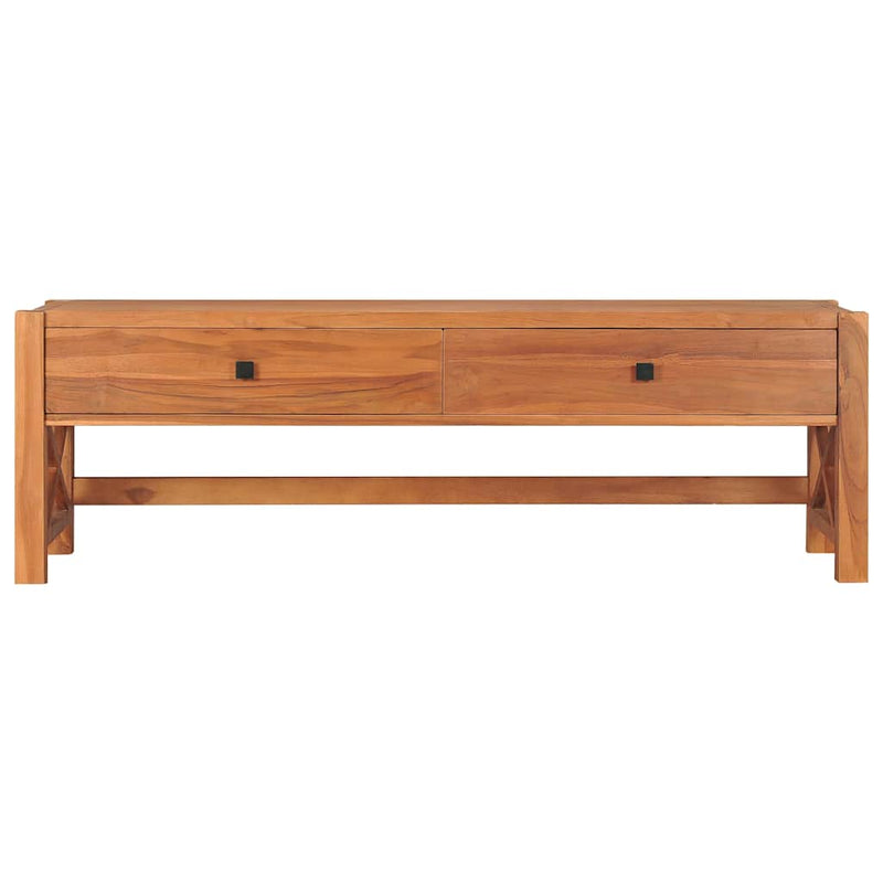 Comodă TV, 140x40x45 cm, lemn de tec