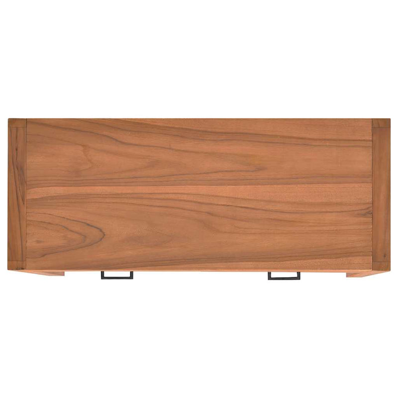Comodă TV, 100 x 40 x 45 cm, lemn de tec