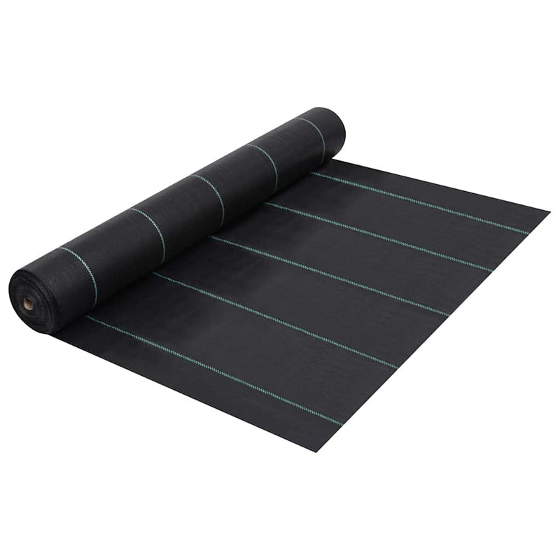 Membrană antiburuieni & antirădăcini, negru, 1x10 m, PP