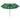 Umbrelă soare de grădină cu LED-uri, verde, 400 cm