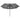 Umbrelă soare de grădină cu LED-uri, antracit, 400 cm