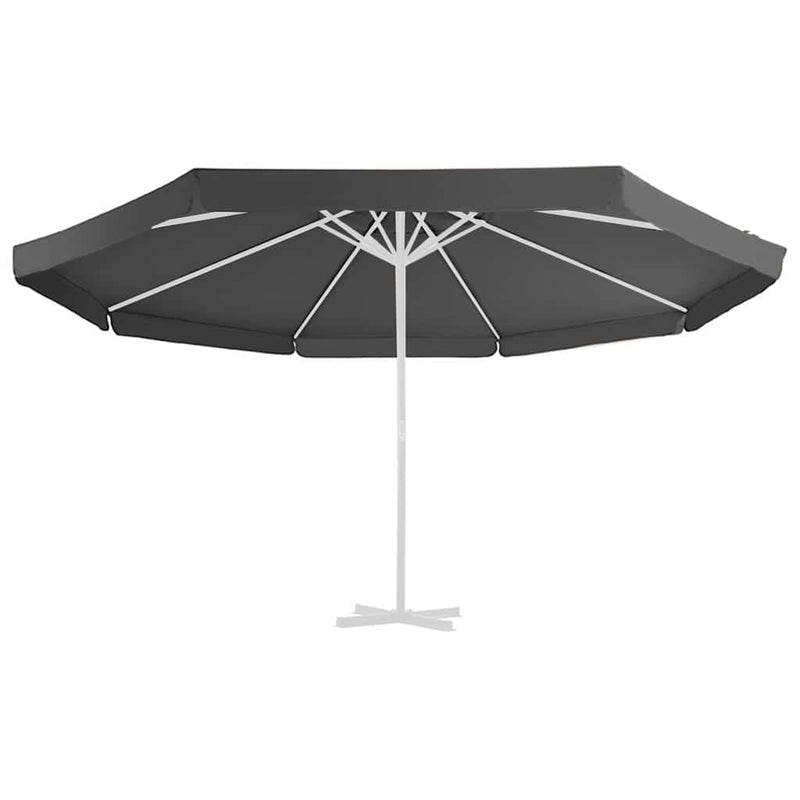 Pânză de schimb umbrelă de soare de exterior, antracit, 515 cm