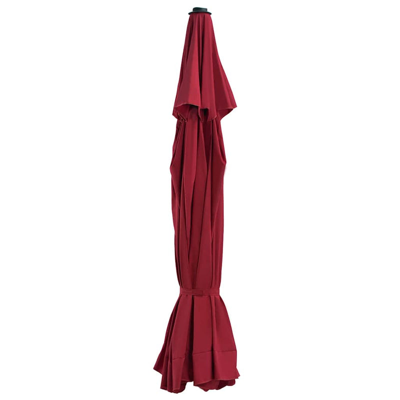 Pânză de schimb umbrelă de soare de exterior, roșu bordo 515 cm