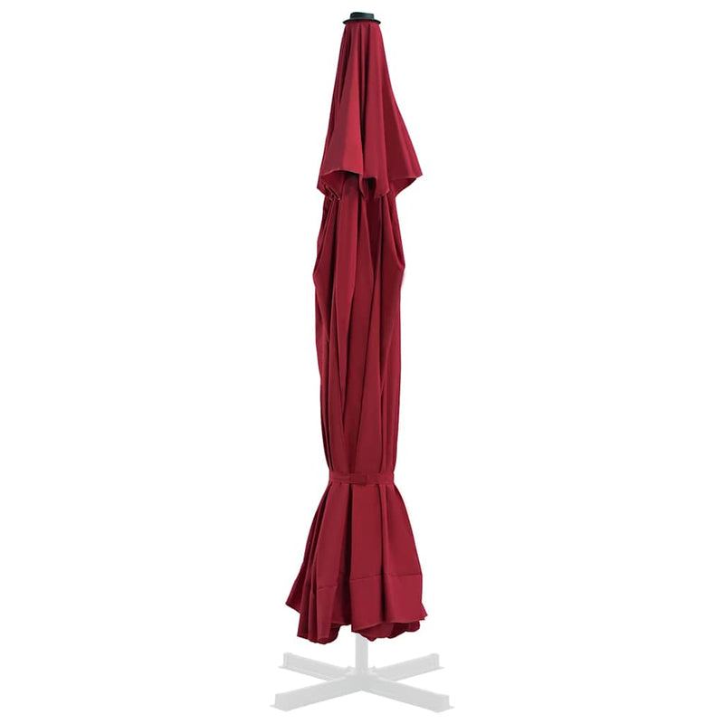 Pânză de schimb umbrelă de soare de exterior, roșu bordo 515 cm