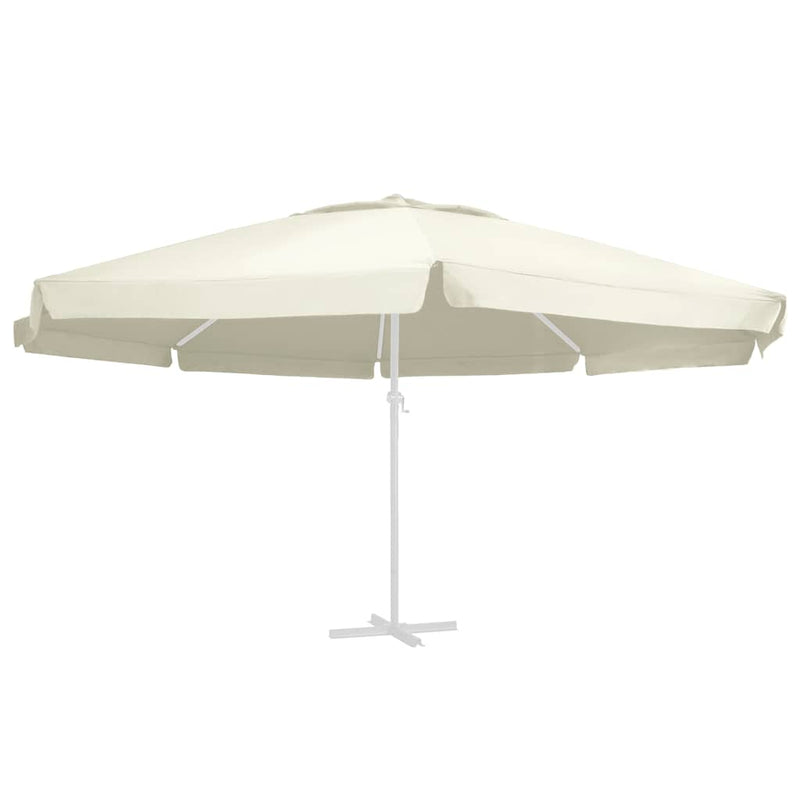 Pânză de schimb umbrelă de soare de grădină nisipiu 610 cm