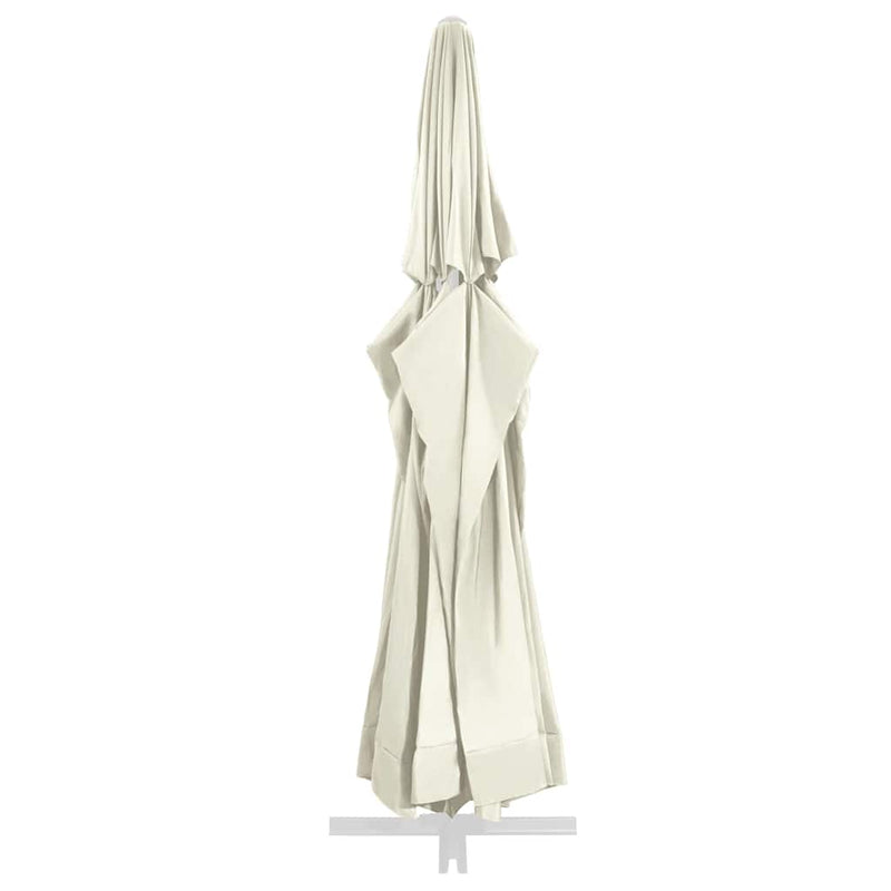 Pânză de schimb umbrelă de soare de grădină nisipiu 610 cm