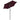Umbrelă de soare cu lumini LED, roșu bordo, 200x211cm, aluminiu