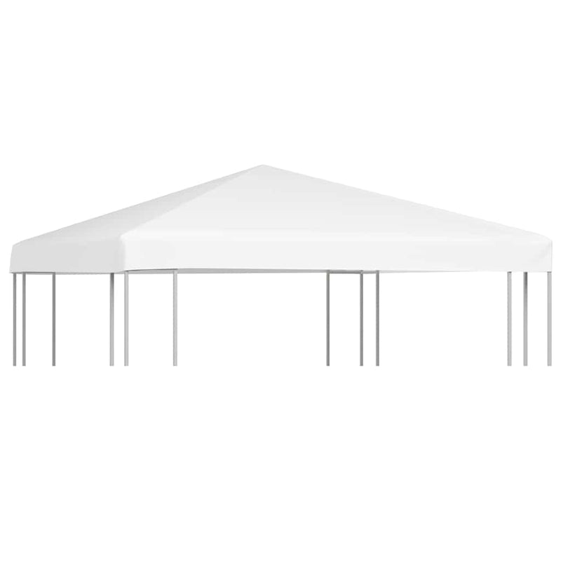 Acoperiș de pavilion, alb, 3 x 3 m, 270 g/m²