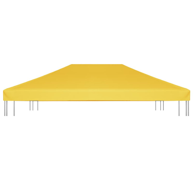 Acoperiș de pavilion, 270 g/m², galben, 4 x 3 m