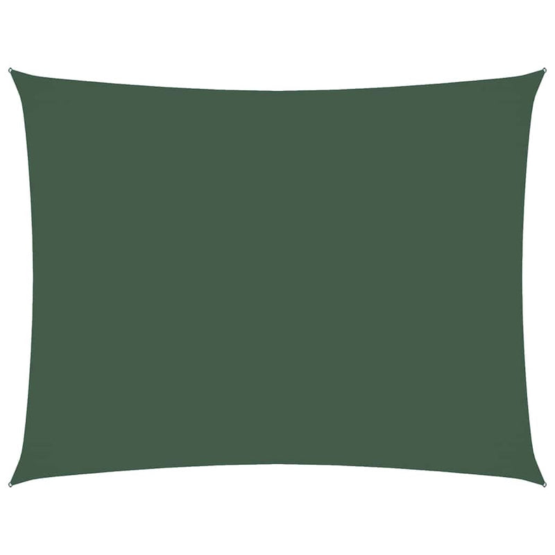Parasolar verde închis 2x3,5 m țesătură oxford dreptunghiular