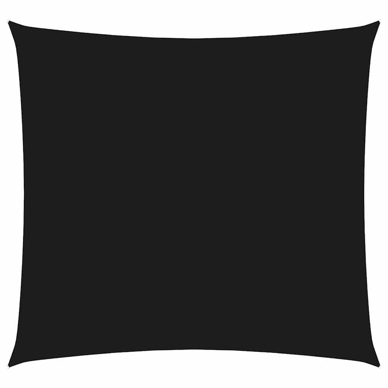 Parasolar, negru, 2x2 m, țesătură oxford, pătrat
