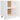 Dulap inferior “Lyon”, alb, 60 x 46 x 81,5 cm, lemn prelucrat