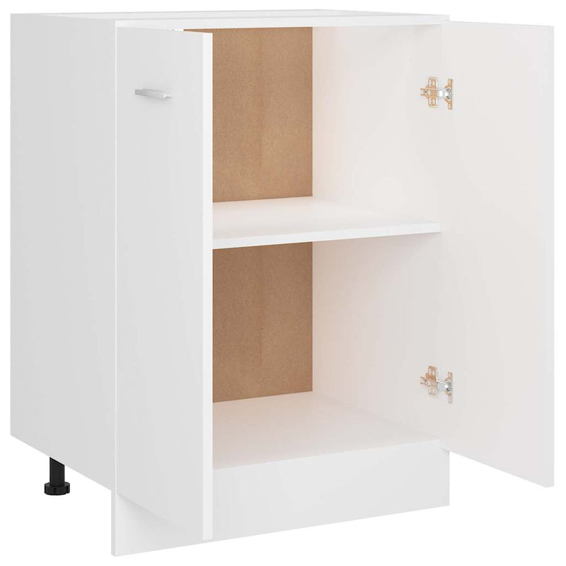 Dulap inferior “Lyon”, alb, 60 x 46 x 81,5 cm, lemn prelucrat
