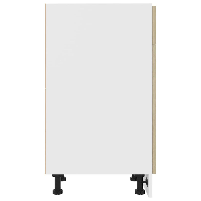 Dulap inferior cu sertar “Lyon”, stejar Sonoma, 50x46x81,5 cm