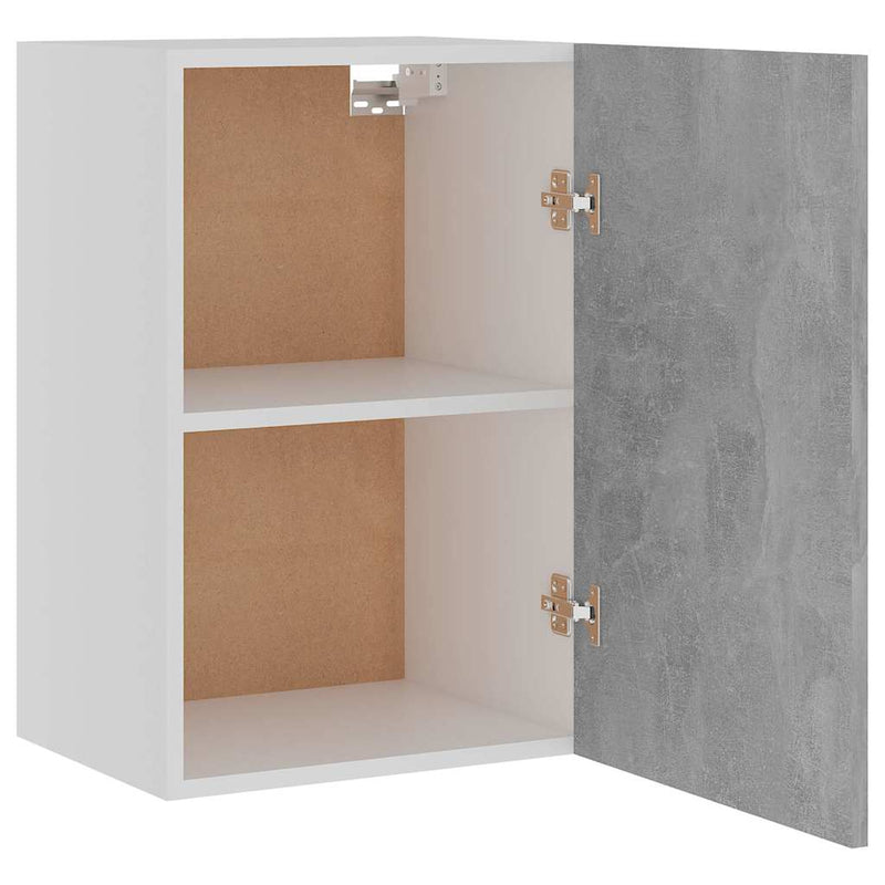 Dulap suspendat “Lyon”, gri beton, 39,5x31x60 cm