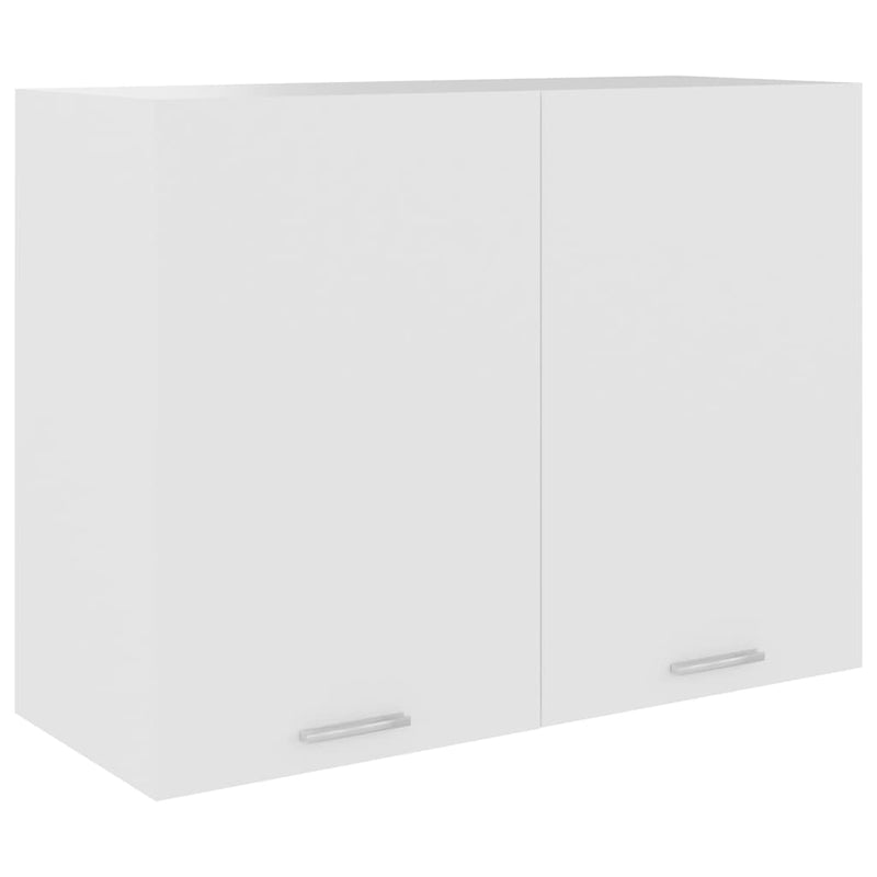 Dulap suspendat “Lyon”, alb, 80 x 31 x 60 cm, lemn prelucrat