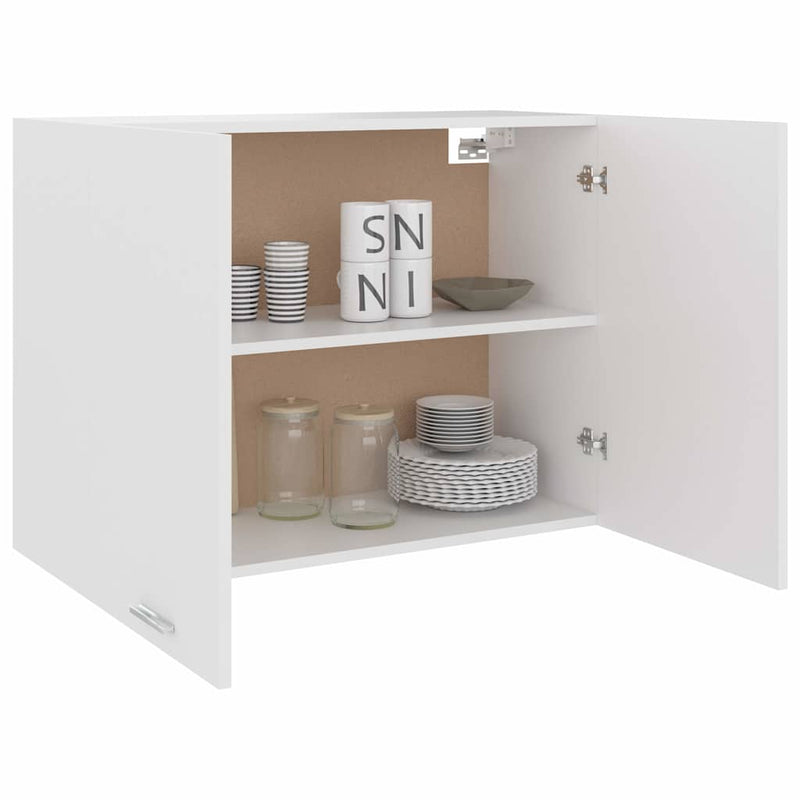 Dulap suspendat “Lyon”, alb, 80 x 31 x 60 cm, lemn prelucrat