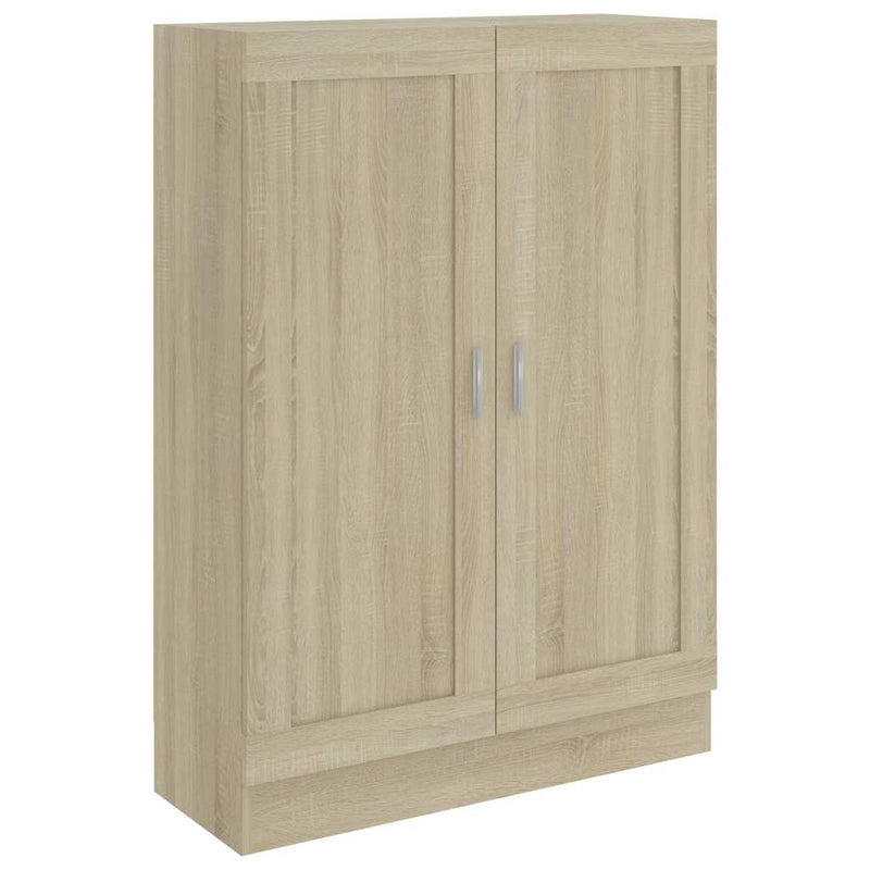 Bibliotecă, stejar sonoma, 82,5 x 30,5 x 115 cm, lemn prelucrat