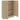 Bibliotecă, stejar sonoma, 82,5 x 30,5 x 115 cm, lemn prelucrat
