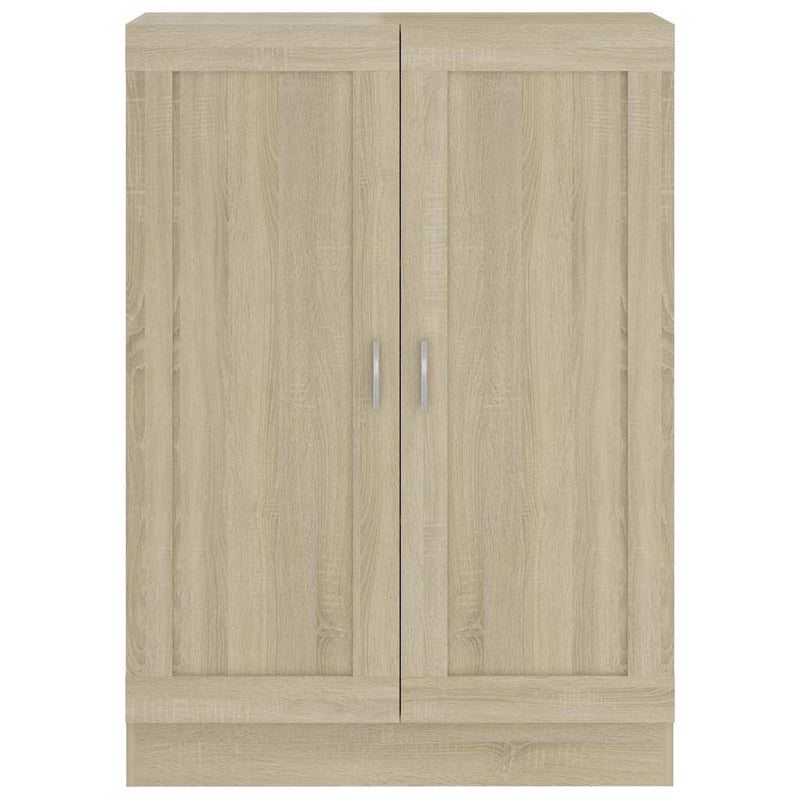 Bibliotecă, stejar sonoma, 82,5 x 30,5 x 115 cm, lemn prelucrat