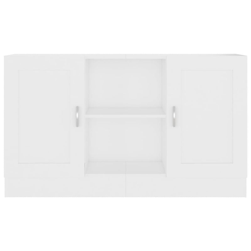 Dulap, alb, 120x30,5x70 cm, lemn prelucrat