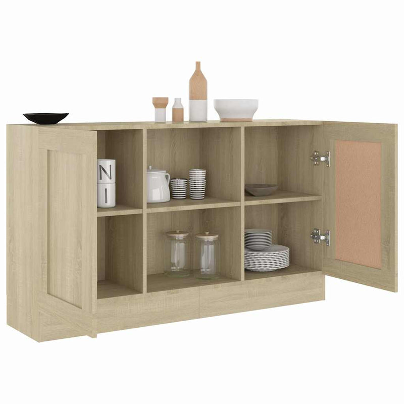 Dulap, stejar sonoma, 120x30,5x70 cm, lemn prelucrat