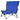 Scaune pliante 2 buc. Material textil albastru