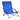 Scaune pliante 2 buc. Material textil albastru