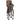 Scaune pliante 2 buc. Material textil taupe