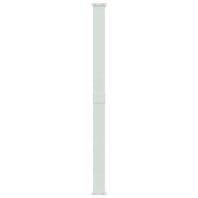 Copertină laterală retractabilă de terasă, gri, 200x314 cm