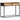 Masă consolă 100x35x75 cm lemn mango nefinisat/trestie naturală