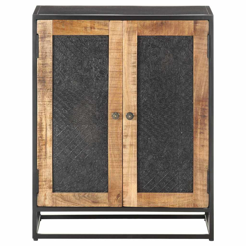 Dulap, 60 x 35 x 75 cm, lemn de mango nefinisat