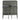 Set mobilier de bar, 3 piese, gri, poliratan
