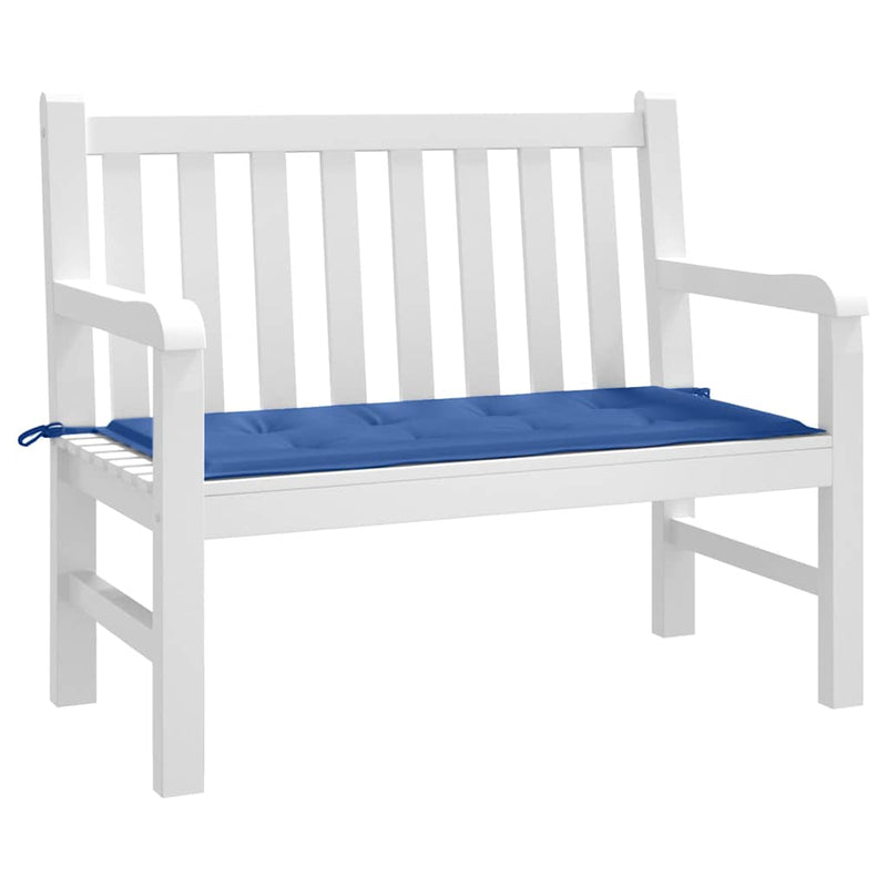 Pernă de bancă de grădină, albastru, 100x50x3 cm, textil oxford