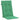 Perne scaun cu spătar înalt, 6 buc., verde, 120x50x3 cm, textil