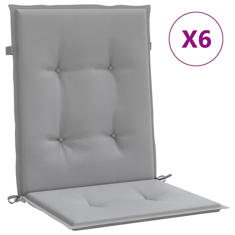 Perne pentru scaune de grădină Gri 100 x 50 x 3 cm