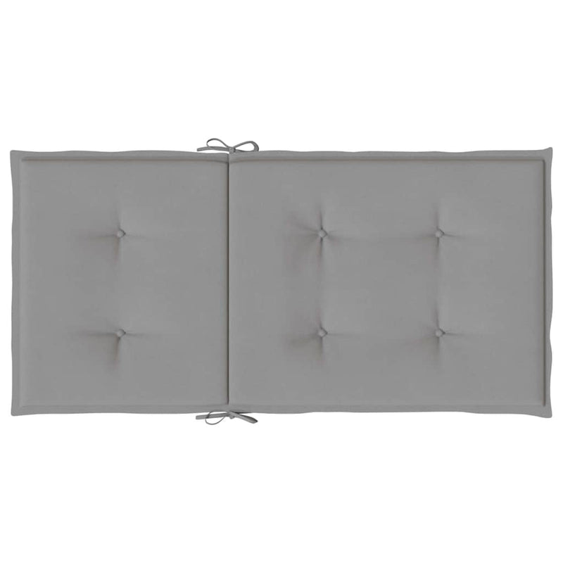 Perne pentru scaune de grădină Gri 100 x 50 x 3 cm