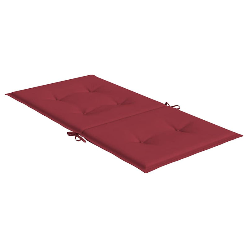 Perne pentru scaune de grădină 2 buc. Material Oxford Roșu Vin